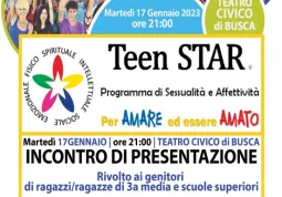 Percorso di educazione all’affettività e alla sessualità per ragazzi e ragazze che frequentano la terza a media e le scuole superiori