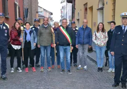 La partenza da Busca della Marcia dello scorso anno