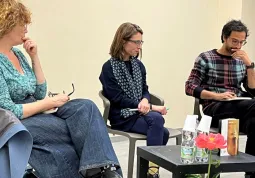 La scrittrice Marta Cai a Busca per la serie “Incontri con gli autori in biblioteca”