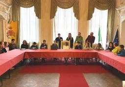 Il rinnovato Consiglio comunale dei Ragazzi si è insediato questa mattina per la prima volta nella sala consigliare del Palazzo comunale