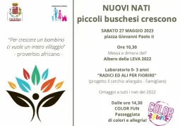 Sabato 27 maggio Busca aderisce alla  Giornata del gioco libero all’aperto