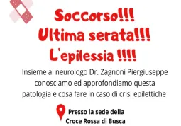 Mercoledì per le Pillole di primo soccorso della Cri, si parlerà dell’epilessia