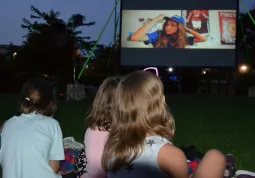 Serata CCR cinema all'aperto