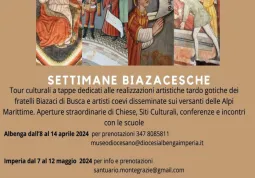 Visite guidate gratuite alle cappelle dei Biazaci martedì 28 e giovedì 30 maggio, dalle ore 10 alle 17