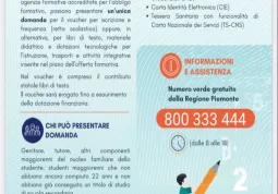Entro il 28 giugno la domanda per il voucher scuola 