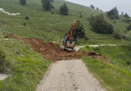 La Strada dei Cannoni è chiusa per lavori di messa in sicurezza e realizzazione di slarghi e piazzole 