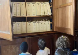 	I bambini della Scuola dell’Infanzia “Carducci” in visita al Palazzo Municipale di Busca