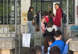 L'arrivo dei bambini in Biblioteca