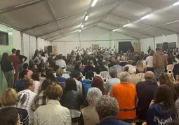 Il pubblico durante l'esibizione