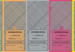Il fac-simile delle schede elettorali