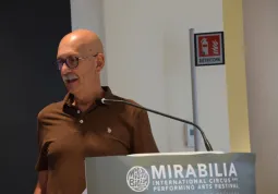 L'intervento del Sindaco Ezio Donadio durante la conferenza stampa