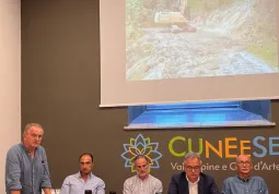 Il RUP Geom. Bruno Tallone dell'Ufficio Tecnico del Comune di Busca, ente capofila, che ha coordinato i lavori