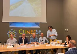 L’Arch. Giuseppe Moi dell'Ufficio Tecnico del Comune di Busca, ente capofila, che ha coordinato i lavori