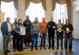 La presentazione alla stampa della nuova app dedicata al commercio BuscaPay