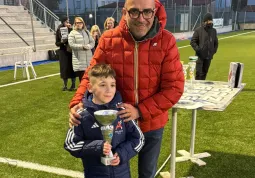 L’Assessore allo Sport Diego Bressi durante le premiazioni