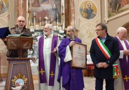 Consegna Cittadinanza onoraria ai Frati Cappuccini