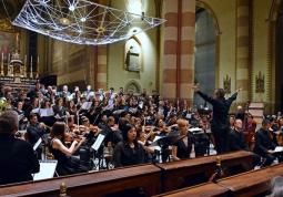 Orchestra e coso del conservatorio Ghedini di Cuneo