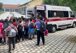 Piccoli volontari - Croce Rossa e Vigili del Fuoco